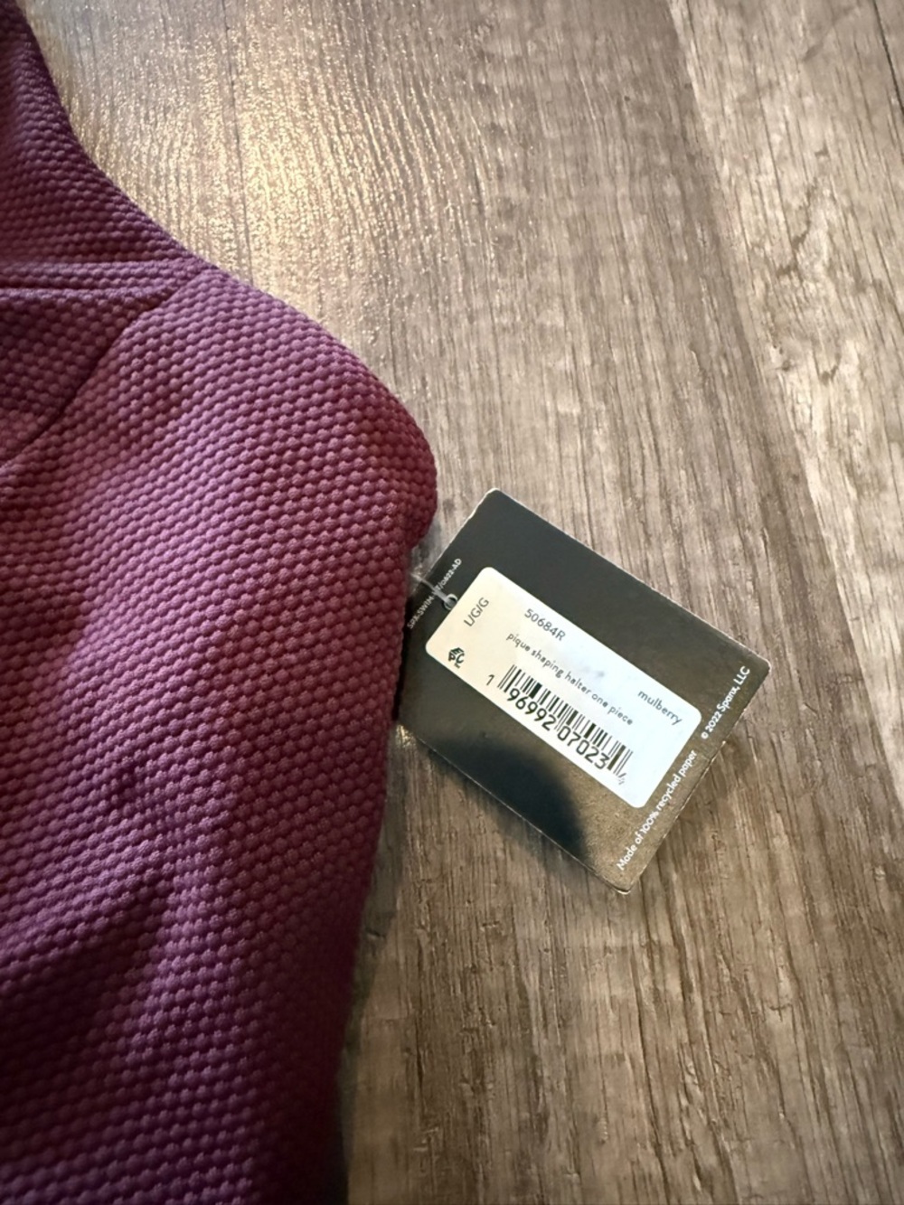 Spanx Women's One Piece Swimsuit In A Rich Mulberry - Picture 5 of 9